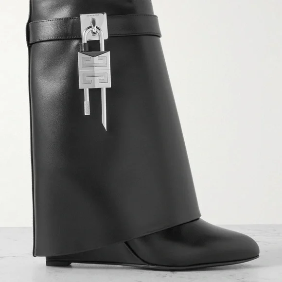 Givenchy Black Shark Boots - Picture 4 of 9